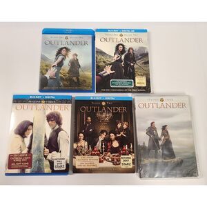 Outlander Blu-ray DVD Lot Seasons 1 2 3 4 Bundle Set Starz TV Series